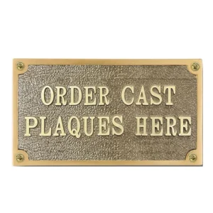 Customized Cast brass custom door signs - Personalized plaques -Gold, / Chrome-Bronze finish Door & Award plaques- Plaques with logo Home Decor Wall Mount Sign Plates