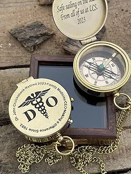 Compass with Special Engraved Greeting for Men/Him, Husband Gifts from Wife, Romantic Gift Ideas for Him/Her/Soldier/US Navy Seal Army - Image 4