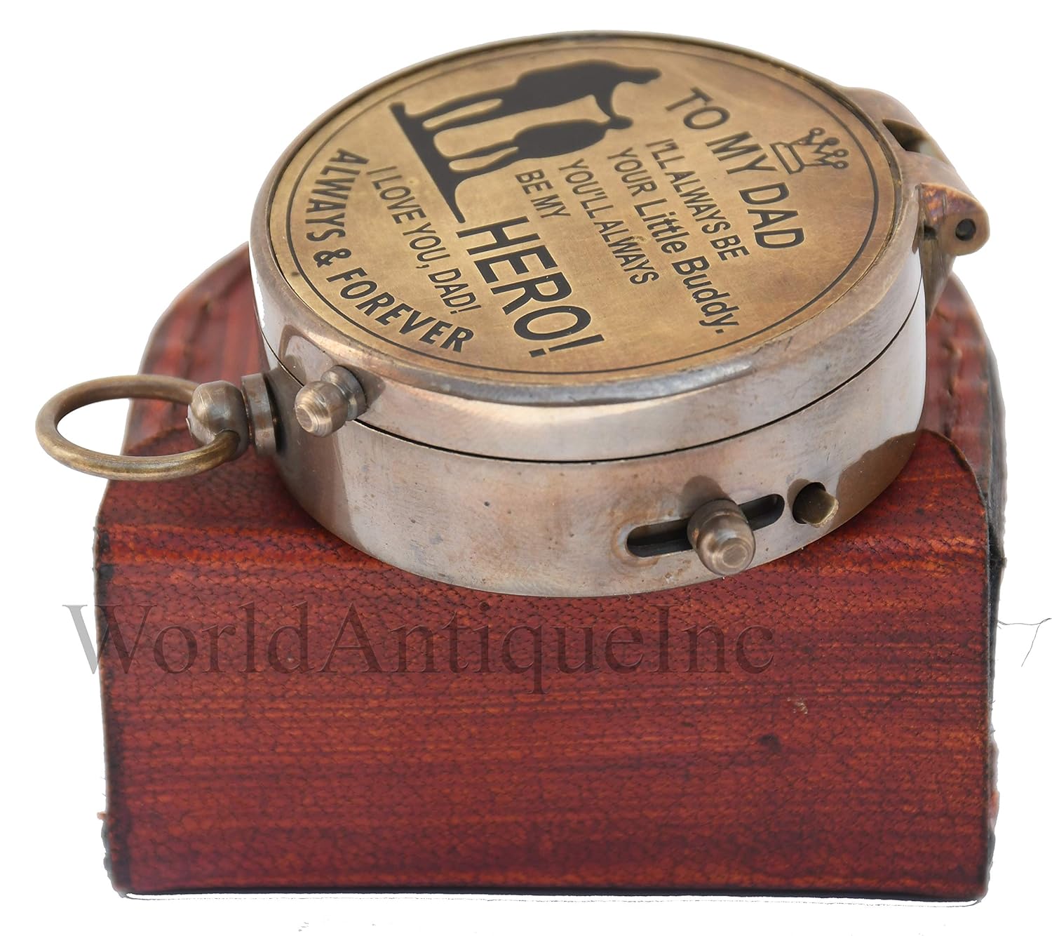 Details BrandEngraved MaterialBrass Product Dimensions1.97"L x 1.97"W Special FeatureWindproof, Waterproof, Lightweight, carry-on, portable Mounting Typeback - Image 4