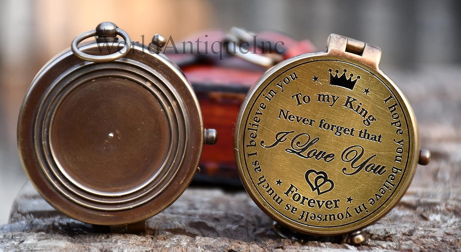 Best Dad for Father/Father’s Birthday Gifts/Father’s Compass/Father’s Retirement Gifts/Thanksgiving Gift for Father - Image 2