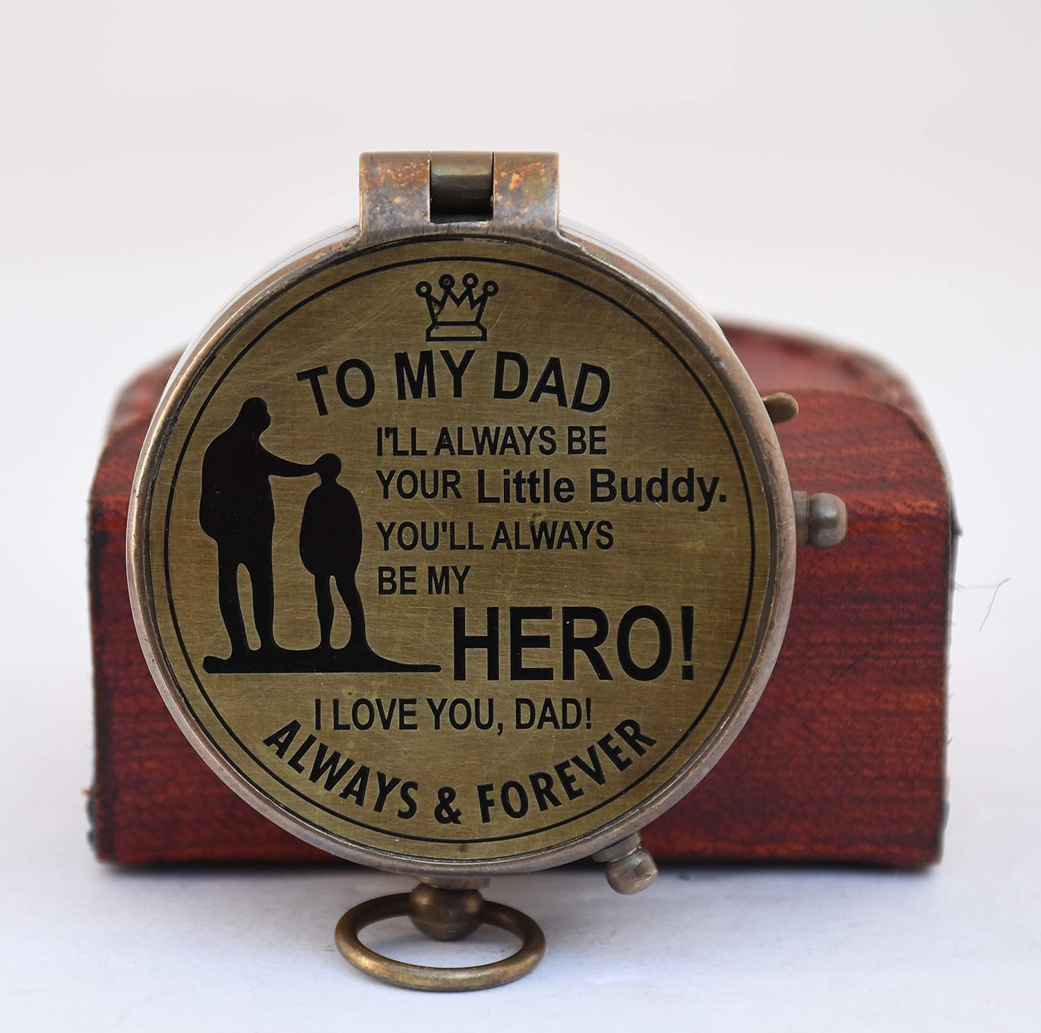 Details BrandEngraved MaterialBrass Product Dimensions1.97"L x 1.97"W Special FeatureWindproof, Waterproof, Lightweight, carry-on, portable Mounting Typeback - Image 2