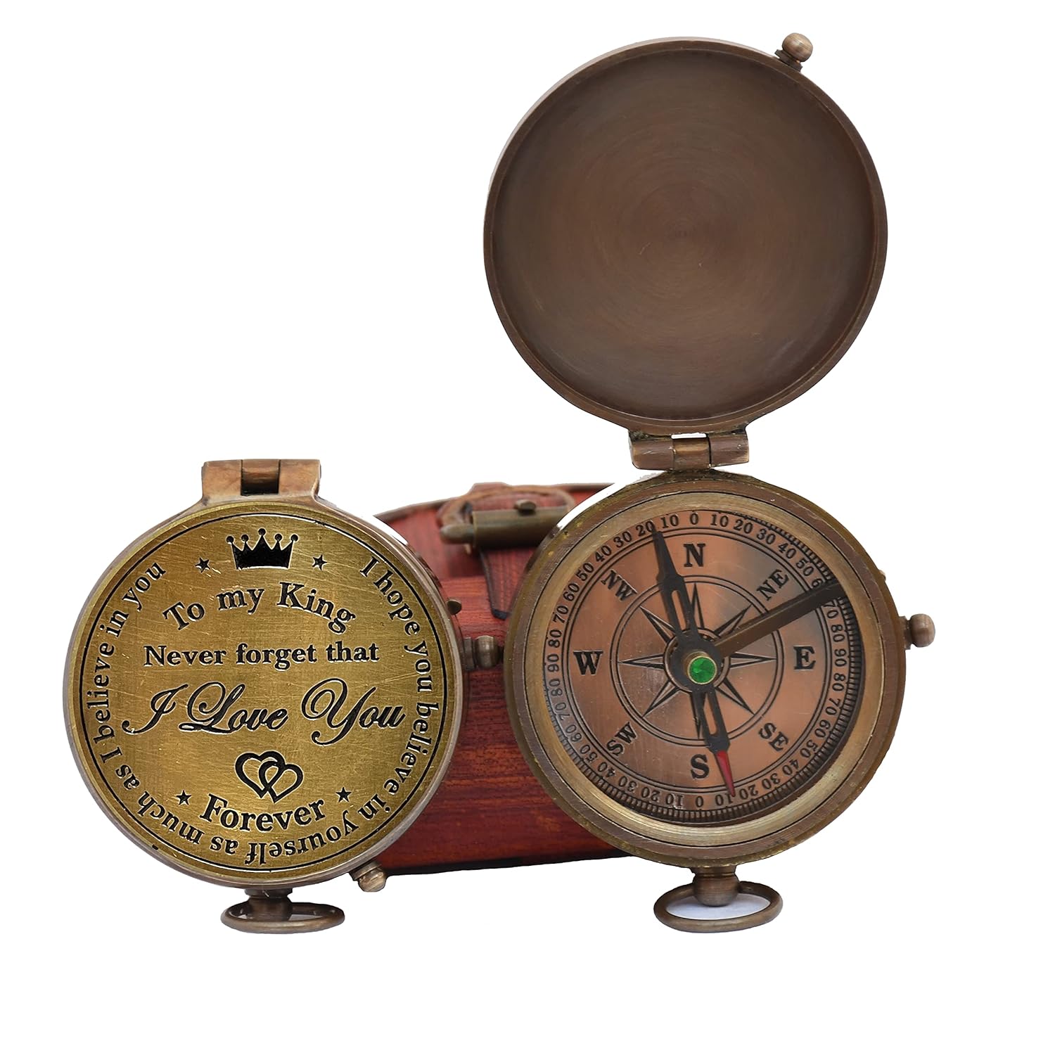 Best Dad for Father/Father’s Birthday Gifts/Father’s Compass/Father’s Retirement Gifts/Thanksgiving Gift for Father