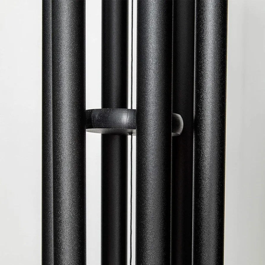 Sympathy Wind Chimes for Loss of Loved One, 40 Inch Memorial Wind Chimes for Loss of Loved Father/Mother/Lover, Commemorative Sympathy Bereavement Gifts for Condolences/Funeral (Black) - Image 4