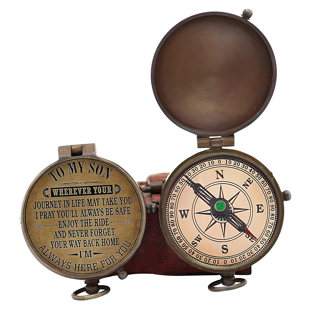 Engraved Compass